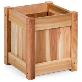 Cedar Planter Box - 12w X 12d X 13h
