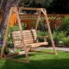 4-Ft Porch Swing With Comfort Swing Springs