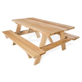 Picnic Table - 6-Ft Cedar Outdoor Bench