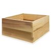 2-Ft Square 2-Tier Raised Garden Box