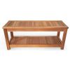 Deluxe Cedar Sauna Bench - Premium Wooden Seating Bench