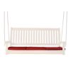 Red Teak Swing Cushions