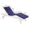 Blue Lounger Cushion