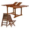 9pc. Ext. Folding Set