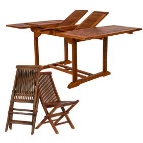 9pc. Ext. Folding Set