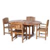 5pc. Oval Dining Chair Set