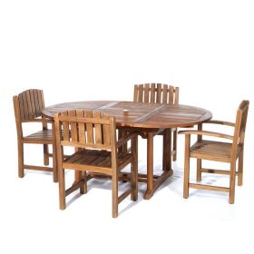 5pc. Oval Dining Chair Set
