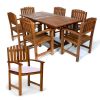 7pc. Rectangle Dining Chair Set