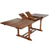 9pc. Rectangle Folding Chair Set w/ Red Cushions