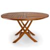 Teak Round Table