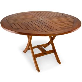 Teak Round Table
