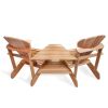 Adirondack Corner Tete-A-Tete Seating