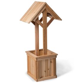 4-ft Wishing Well Planter Box