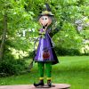 Iron Halloween Witch Figurine "Girlfriend"