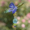 Set of 6 Assorted 22" Tall Five Tone Acrylic Butterfly Pot Stakes