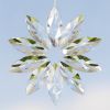 Set of 6 Assorted 39" Long Hanging Three Piece Acrylic Flower Chain Ornaments