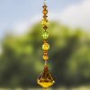 Set of 6 Assorted 13" Long Hanging Acrylic Diamond Decor in 2 Assorted Colors