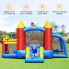 Inflatable Soccer Goal Ball Pit Bounce House Without Blower