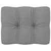 Patio 2-Seater Sofa with Cushions Solid Wood Pine