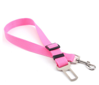 Fixed Strap Polyester Dog Strap Dog Leash Dog Leash (Option: 70cm-Pink 2pcs)