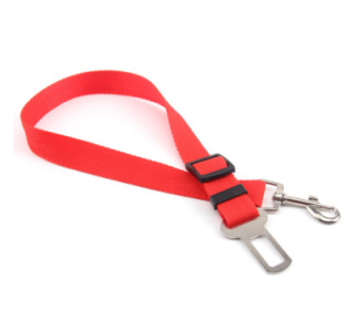 Fixed Strap Polyester Dog Strap Dog Leash Dog Leash (Option: 70cm-Red 2pcs)