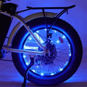 Spoke Lights (lighted spokes: Lighted Spokes - Blue)