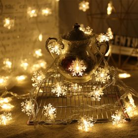 Led Christmas Holiday Decorative Lights Santa Claus Snowman Lights String Solar Lights (size: 5M20L)